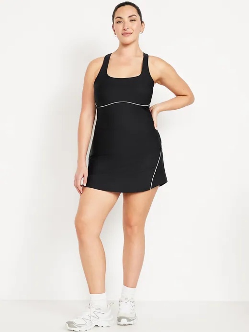 Old Navy Women’s Black Athletic Dress - L